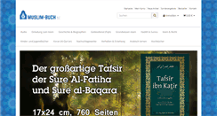 Desktop Screenshot of muslim-buch.de