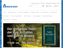 Tablet Screenshot of muslim-buch.de
